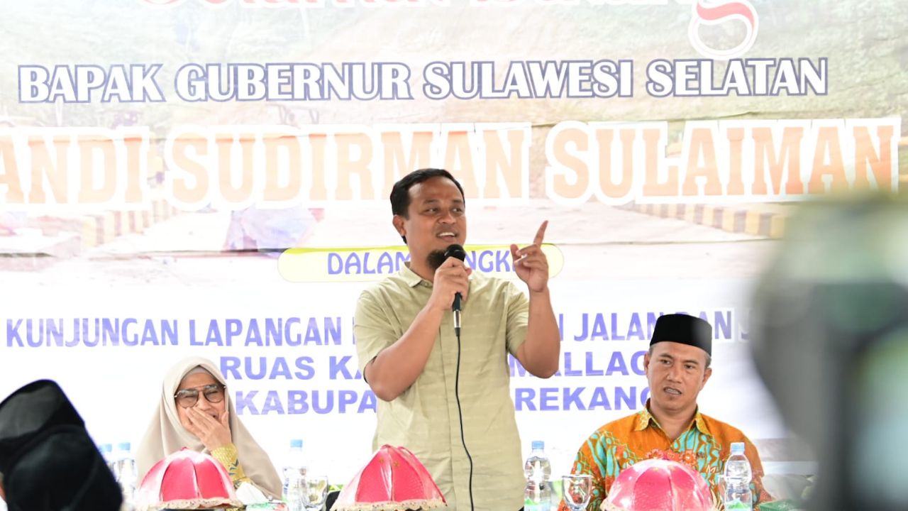 Pemprov Tangani Ruas Kabere, Warga Cendana: Bertahun² Rusak, Terima Kasih Perbaikan Jalannya Pak Gubernur Andi Sudirman