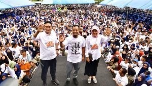 Gubernur Andi Sudirman Jalan Anti Mager Bersama 60 Ribu Warga Barru