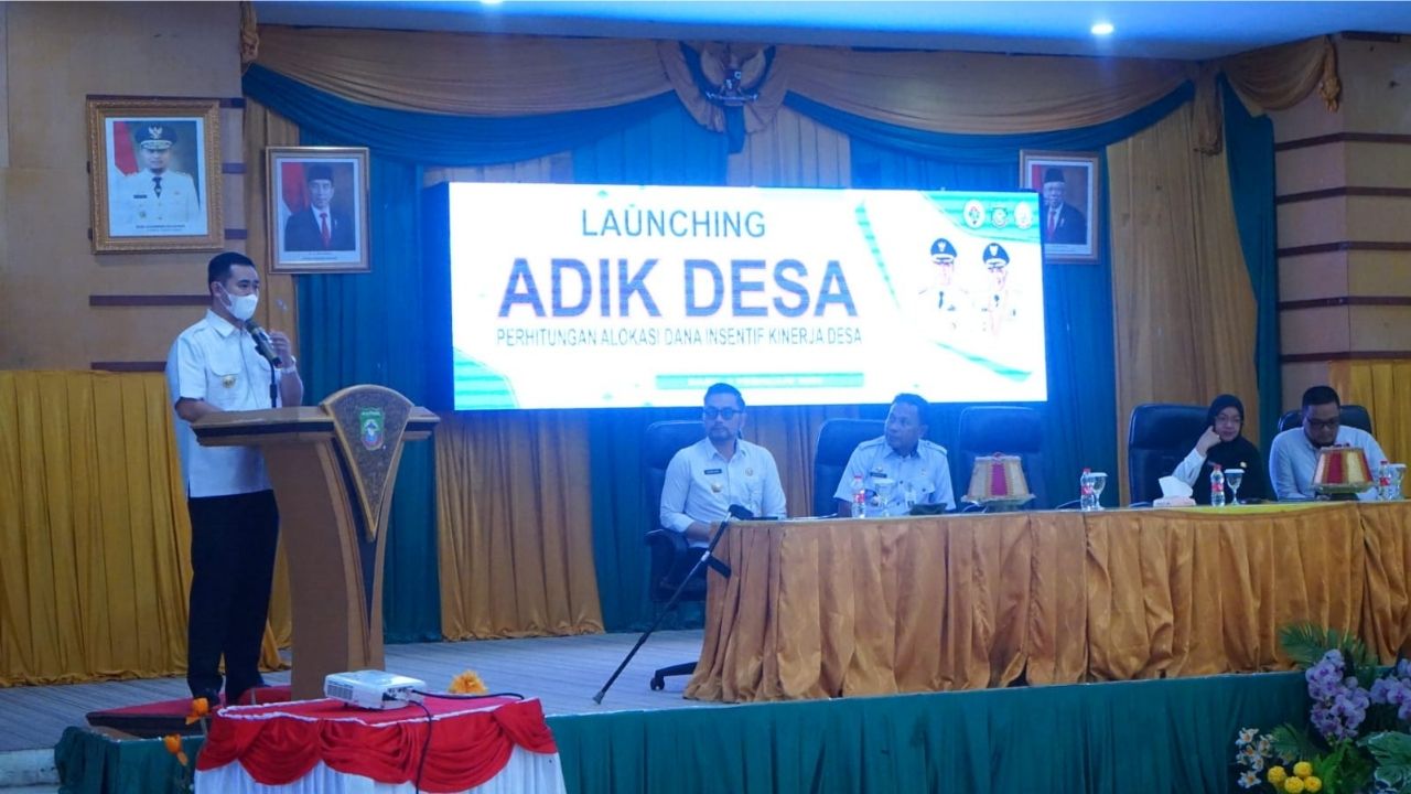 Luncurkan Inovasi Adik Desa, Bupati MYL Inginkan Desa Lebih Tertata