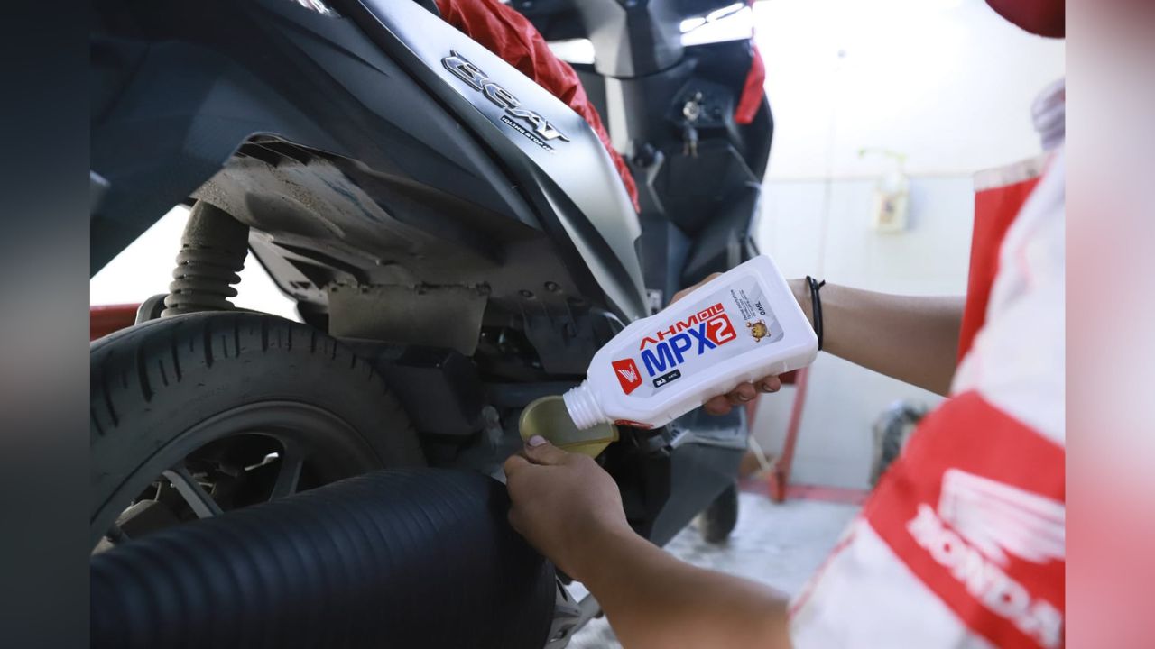 AHM Luncurkan Pelumas Skutik Honda Makin Hemat dan Tepat