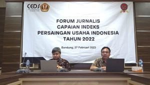 Indeks Persaingan Usaha Tahun 2022 Naik 4,87 dari Tahun sebelumnya 4,81