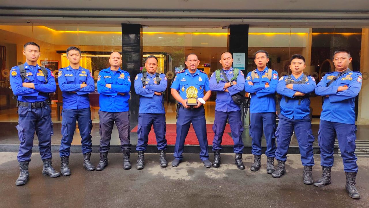 Damkar Makassar Optimistis Raih Predikat Juara Umum National Firefighter Skill Competition 2023