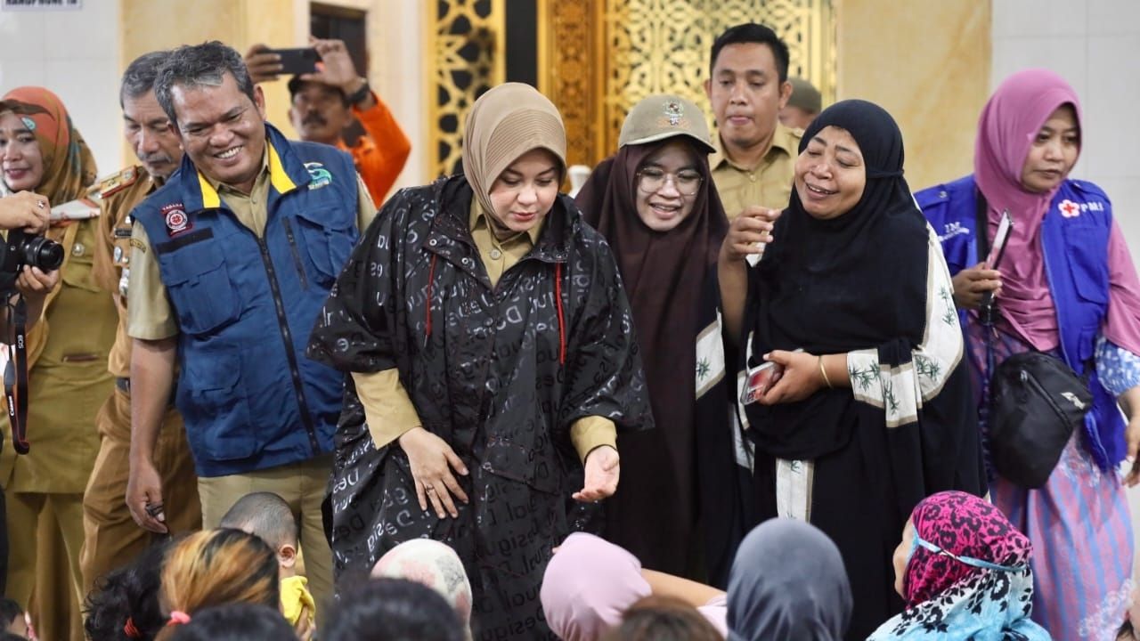 Wakil Wali Kota Makassar Tinjau Kondisi Korban Banjir dan Kesiapan Dapur Umum