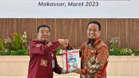 Serah Terima LKPD Unaudited 2022 oleh Pemprov Sulsel