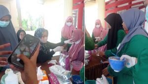 KKN Universitas Megarezky Makassar Pasang Gigi Palsu Bagi Warga Desa Bontorappo Jeneponto