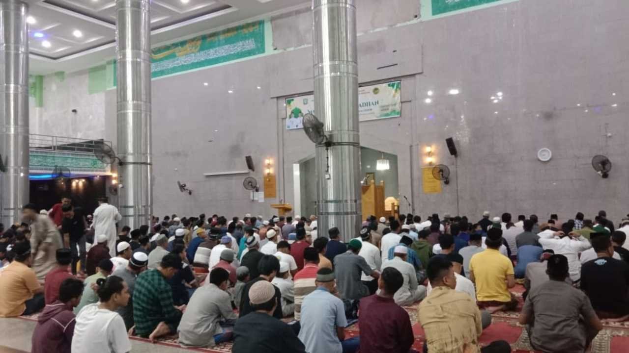 Malam Kedua Ramdhan, Jemaah Masjid Agung Kepanasan
