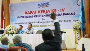 Danny Pomanto Jadi Narasumber Utama di Raker UKI Paulus