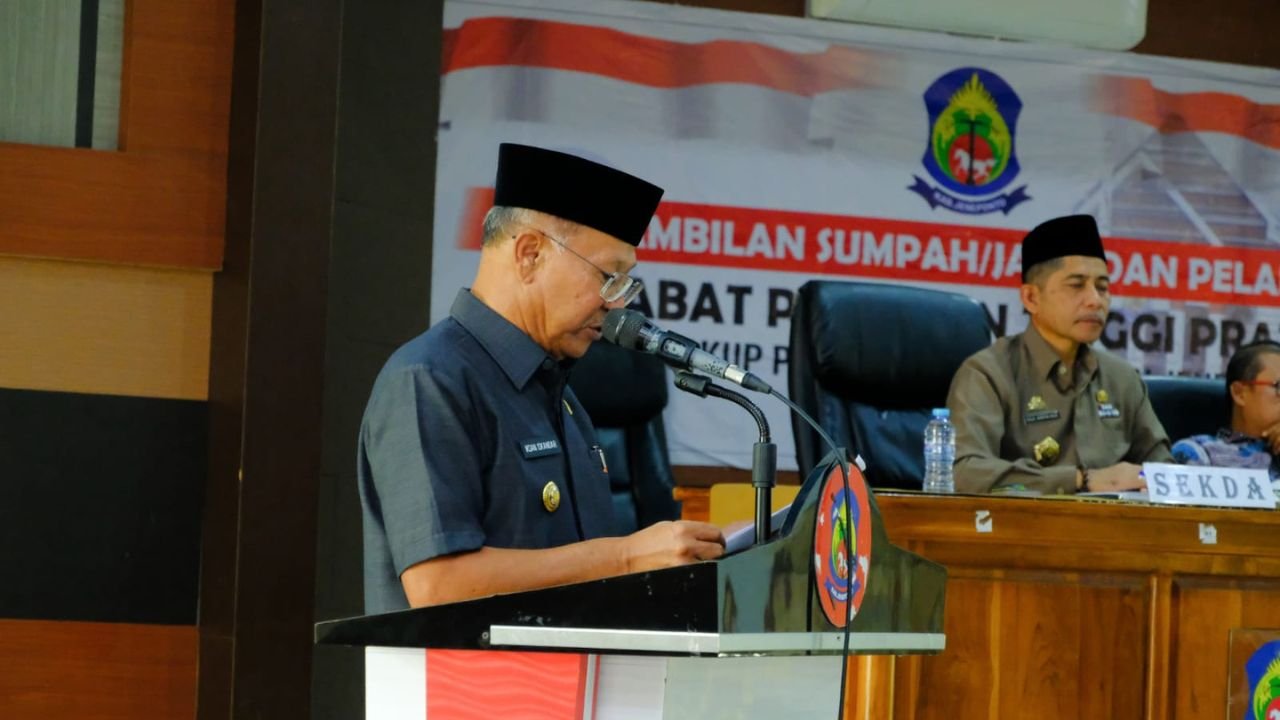 Di tahun Terakhir Masa Jabatan, Bupati Jeneponto Mutasi 10 Pejabat Eselon II, Ini Daftarnya
