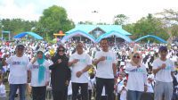 Tembus 4.000 peserta di Buton & Muna Barat, Kolaborasi PLN dan Stakeholders Meriahkan Jalan Sehat HUT ke-25 BUMN