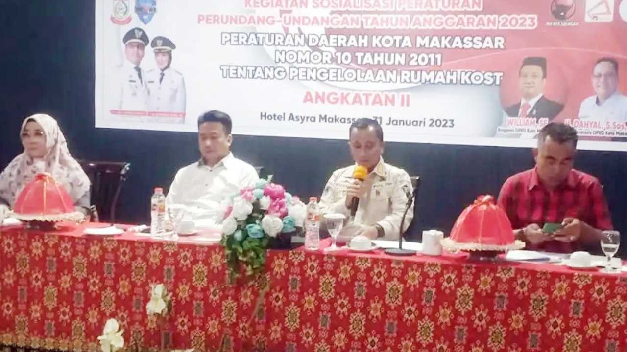 William Minta Pendirian Rumah Kost Memiliki Ijin dari Pemerintah Setempat