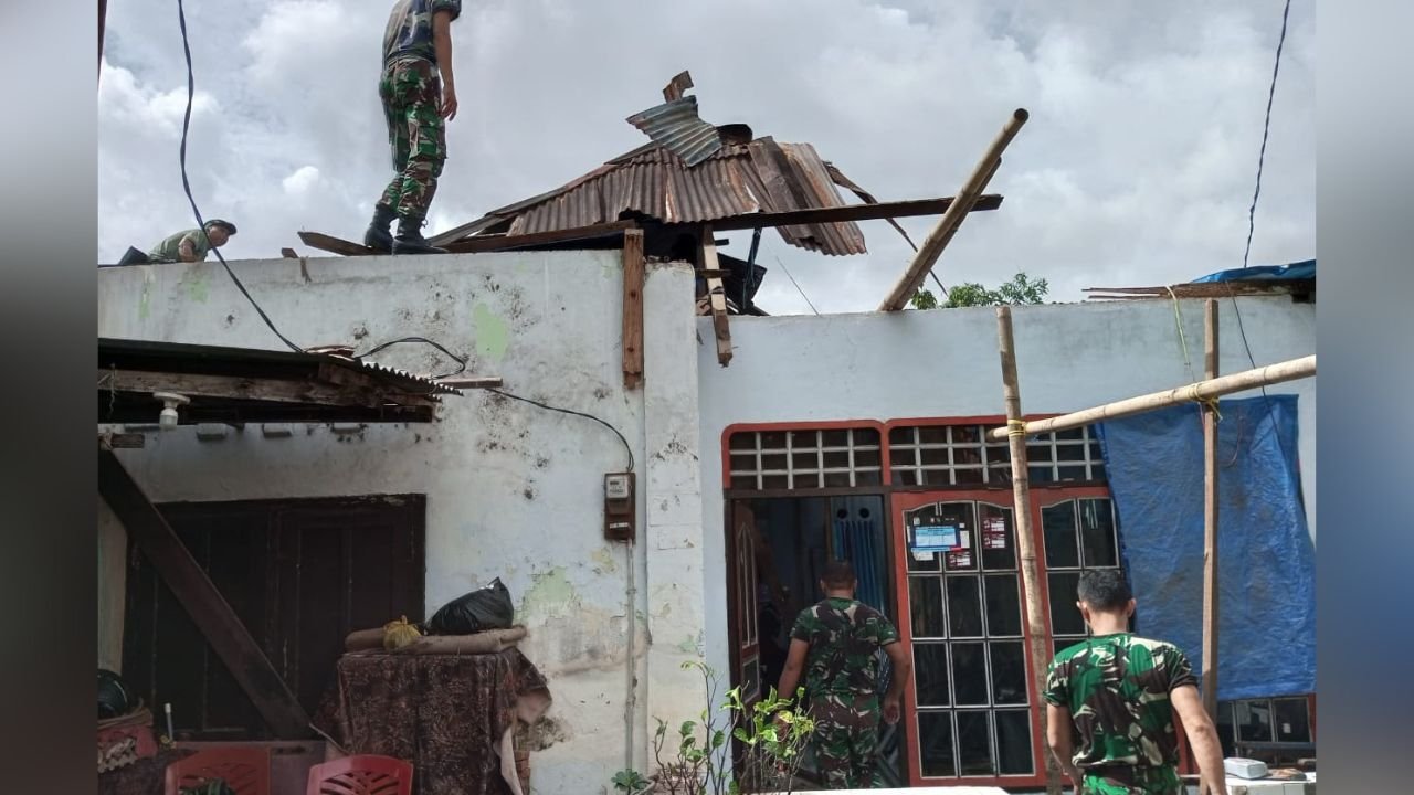 Koramil 08 Makassar Aktif Kegiatan Sosial di Wilayahnya