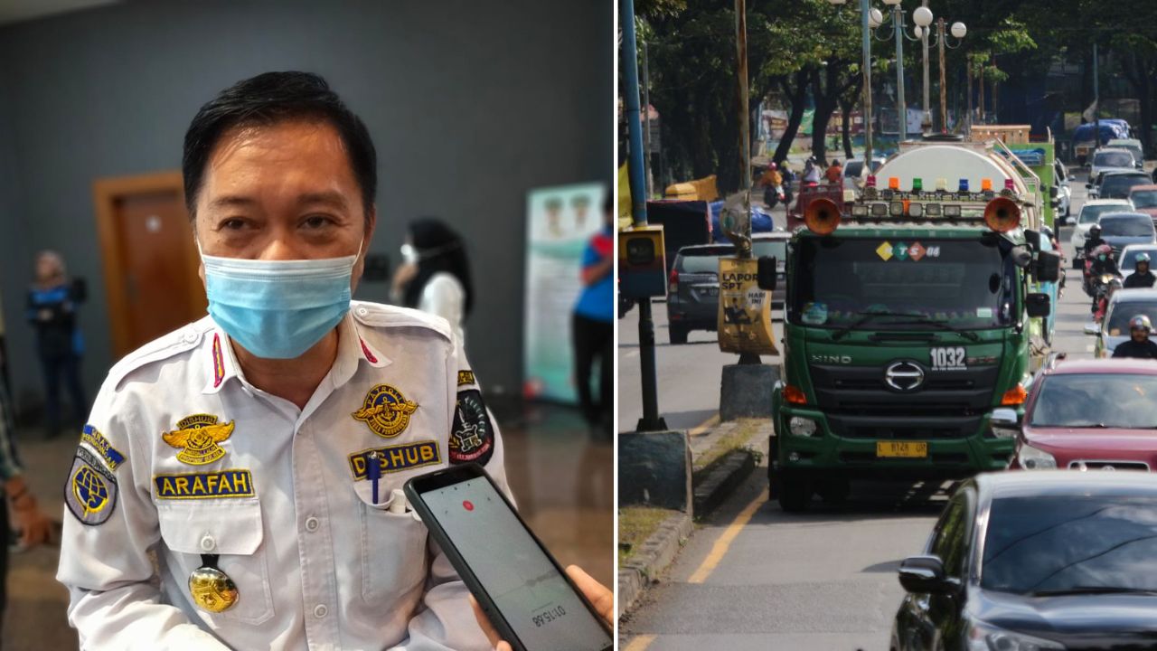 Truk Besar Bebas Beroperasi di Jalan Protokol Maminasata, Dishub Sulsel Akan Komunikasikan Pihak Terkait