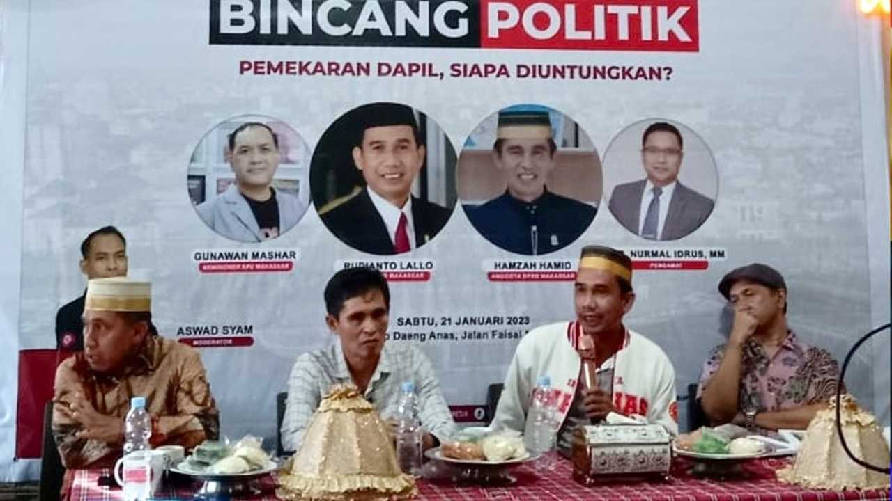 Rudianto Lallo Ajak Anak Muda Makassar Paham Politik