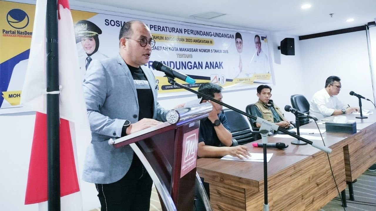 Anggota DPRD Makassar, Irwan Djafar Sosialisasi Perda No 5/2018 tentang Perlindungan Anak