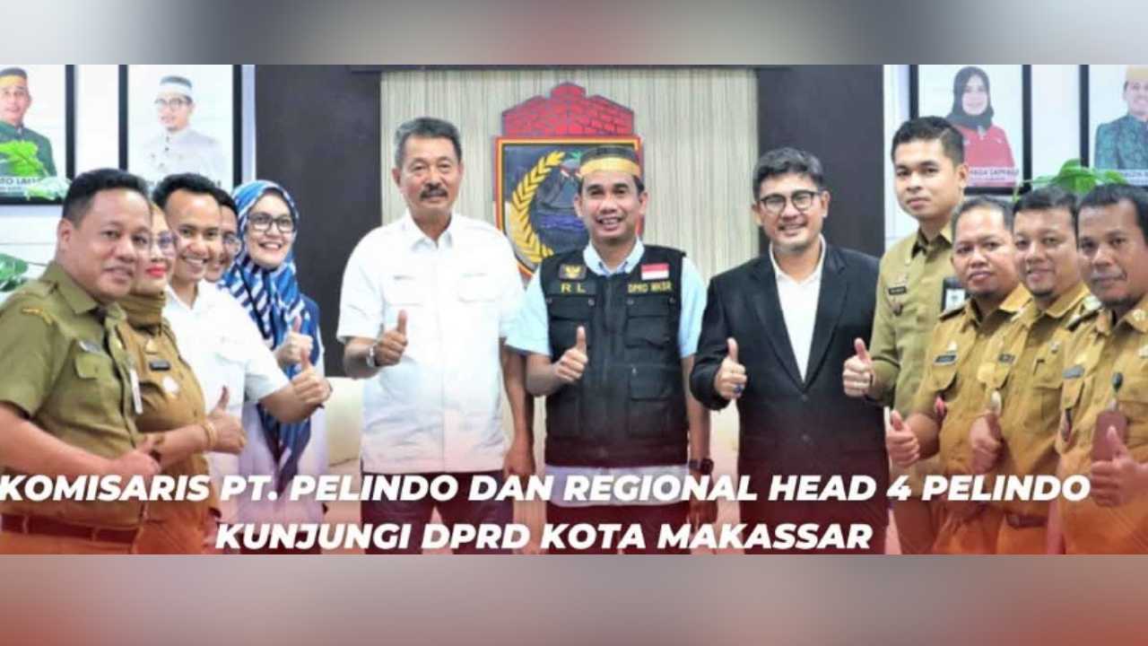 Ketua DPRD Makassar Terima Pimpinan PT Pelindo, Ini yang Dibahas