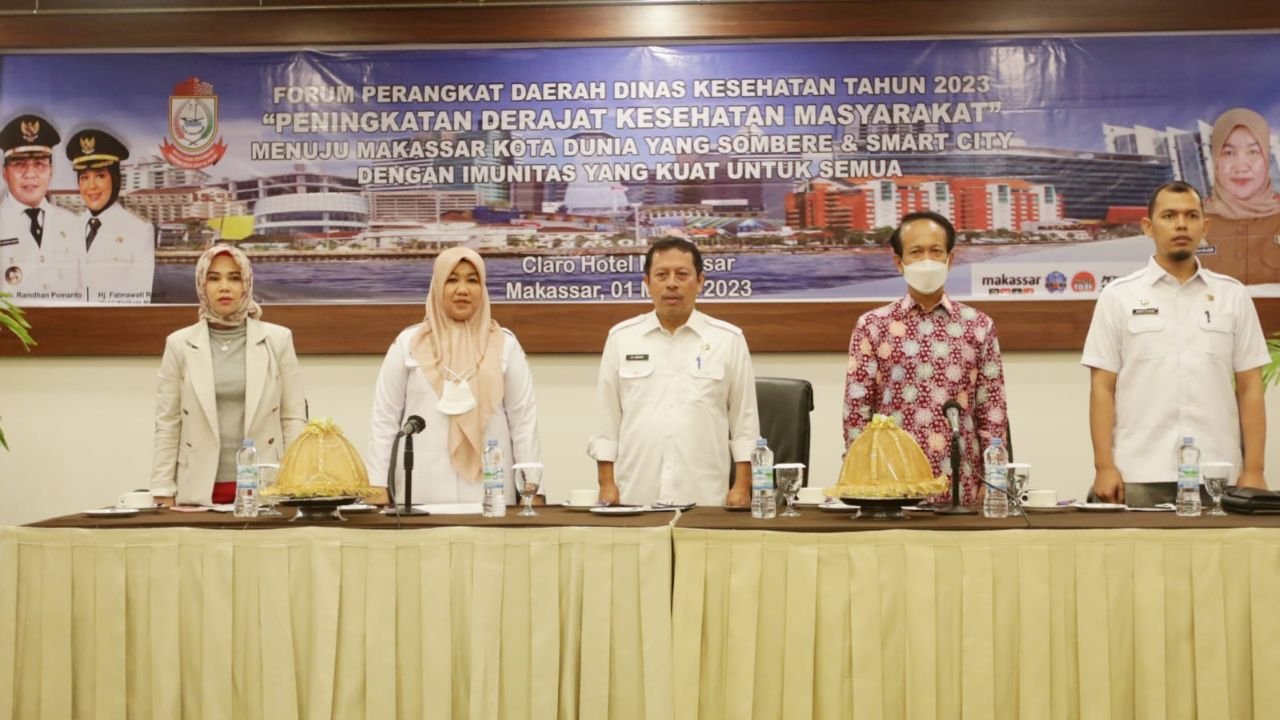 Selaraskan Program, Dinkes Makassar Gelar Forum Perangkat Daerah