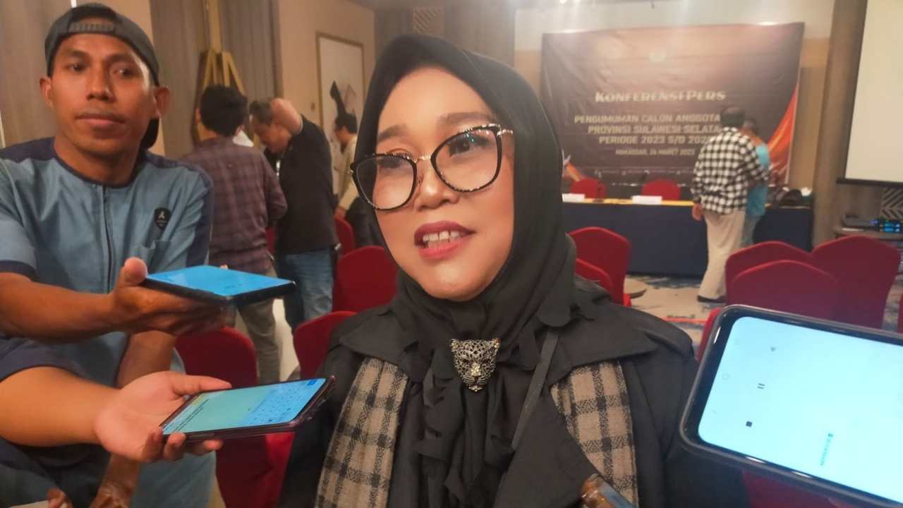 Ketua Timsel KPU Sulsel, Nur Fadhilah Mappaselleng