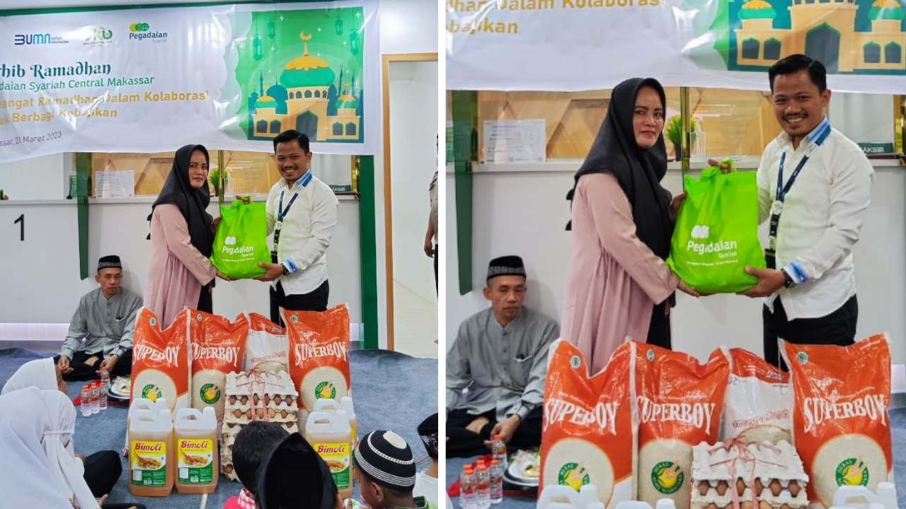Pegadaian Syariah Central Gelar Tarhib Ramadhan Bersama Anak Panti