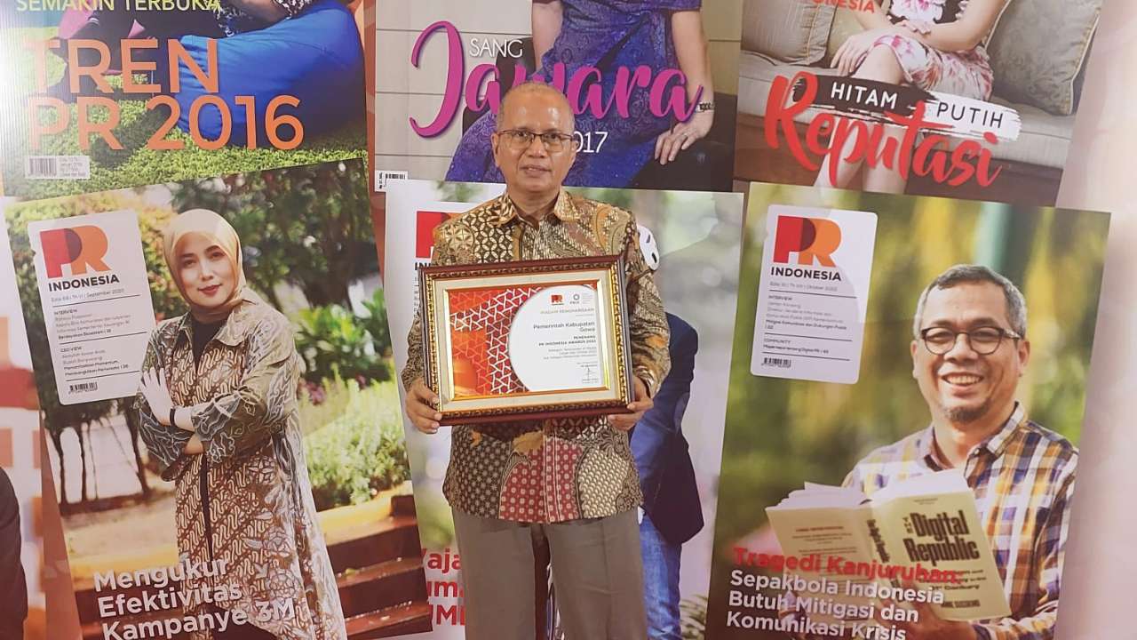 Kali Kelima, Pemkab Gowa Kembali Raih Penghargaan dari PR Indonesia