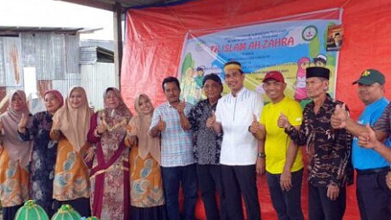 Ketua DPRD Makassar Hadiri Peletakan Batu Pertama Pembangunan TK Islam Ah-Zahra