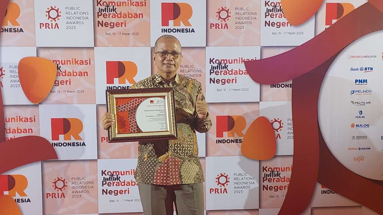 Kali Kelima, Pemkab Gowa Kembali Raih Penghargaan dari PR Indonesia