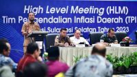 HLM TPID Sulsel 2023: Gubernur Andi Sudirman Sampaikan Enam Arahan Pengendalian Inflasi