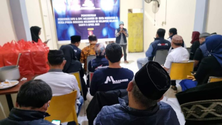 Kukuhkan Pengurus DPD Makassar, Mileanies Sulsel Gelar Buka Puasa Bersama