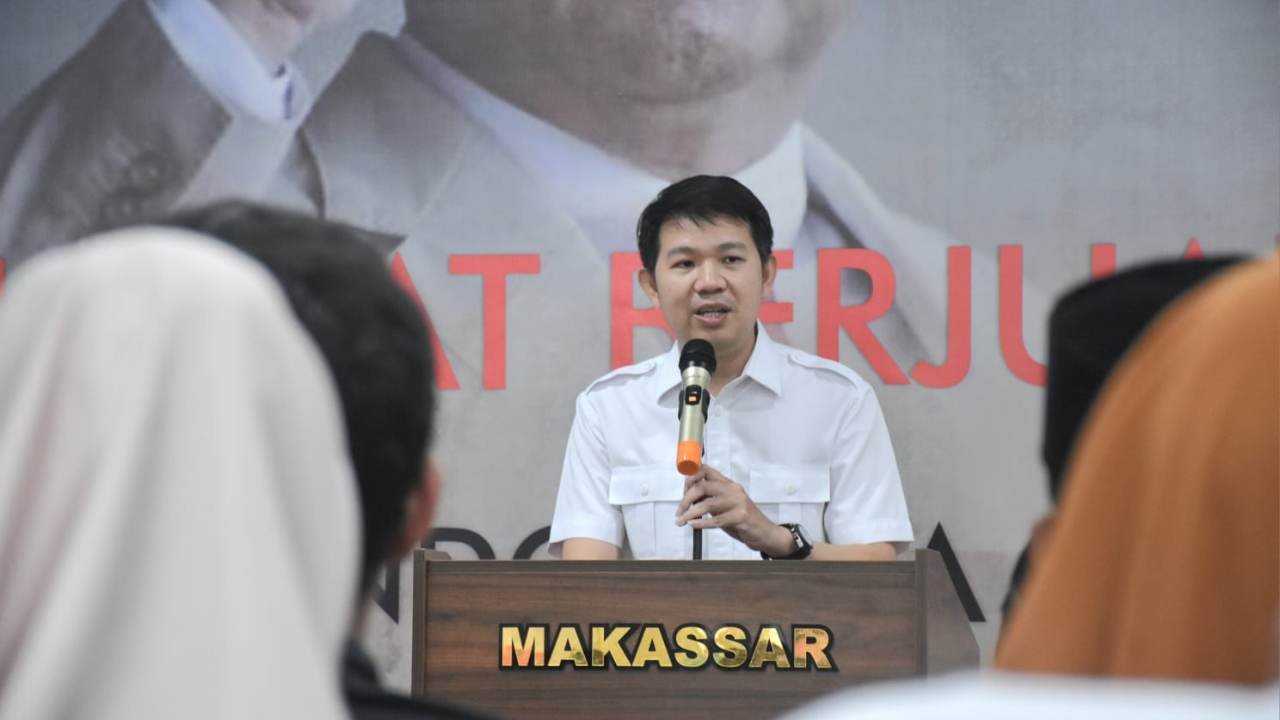Ketua DPC Partai Gerindra Kota Makassar, Eric Horas