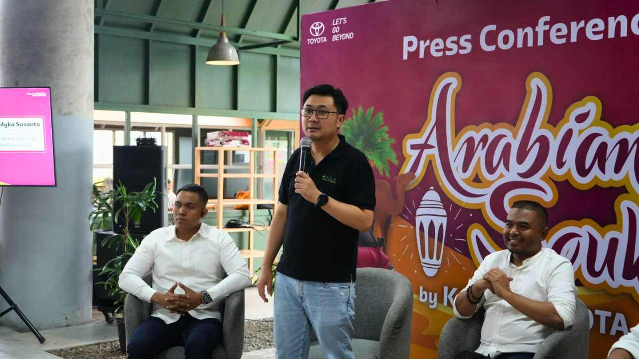 Lebaran Dengan Mobil Baru, Dapatkan Penawaran Spesial di Public Display Arabian Souk by Kalla Toyota