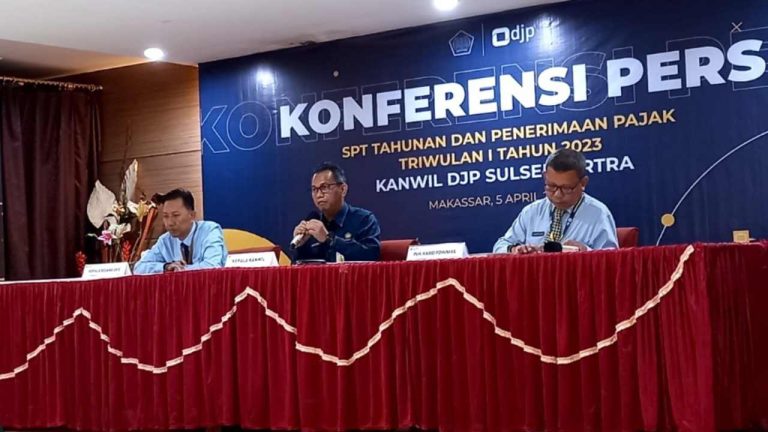 DJP Sulselbartra Berhasil Kumpulkan Pajak Rp3,67 Triliun dari Target Rp17,9 Triliun