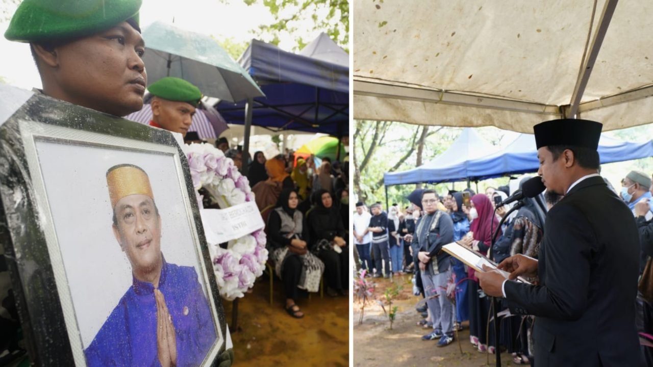 Gubernur Andi Sudirman Jadi Inspektur Upacara Pemakaman Rapsel Ali di TMP Panaikang