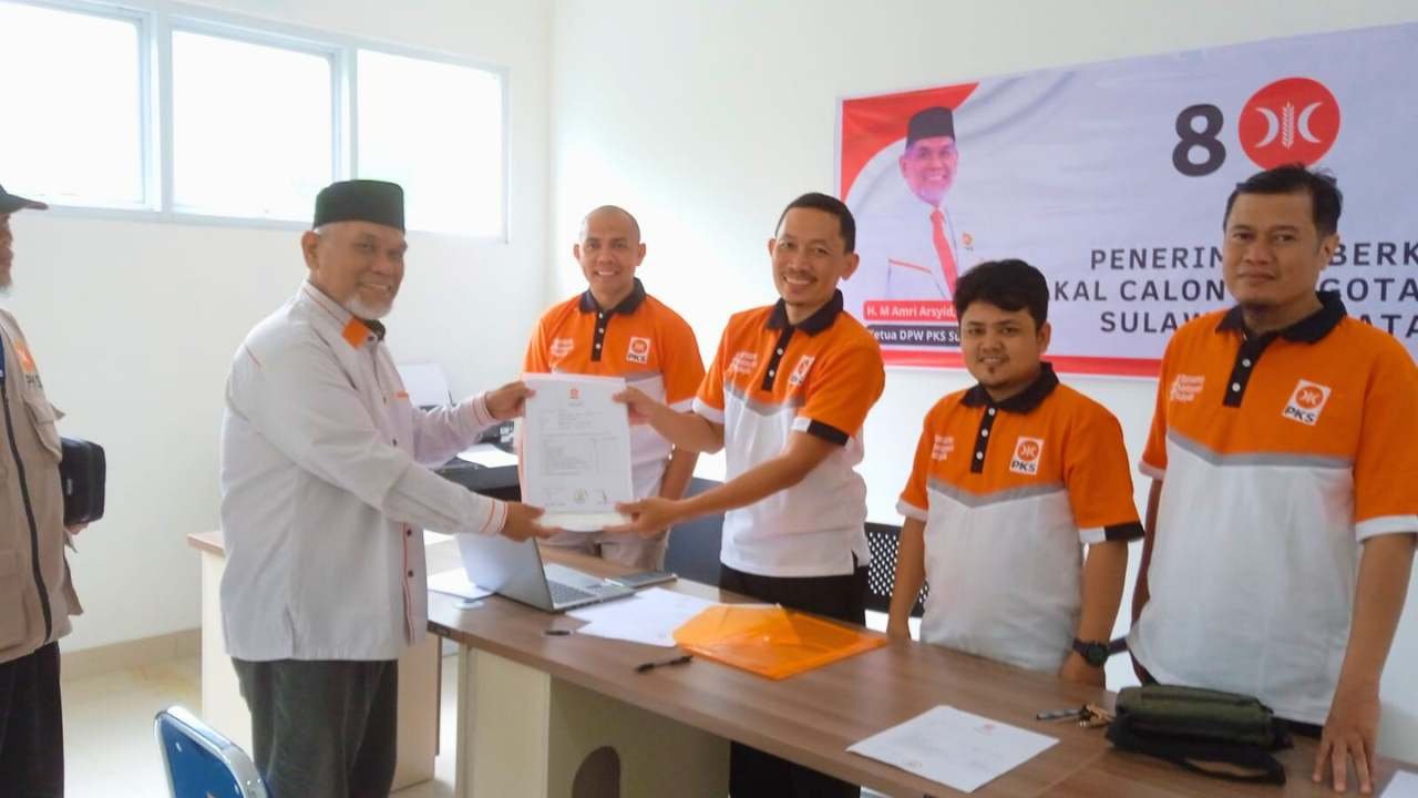 Target 4 Kursi DPR RI, PKS Sulsel Mulai Terima Berkas Bacaleg