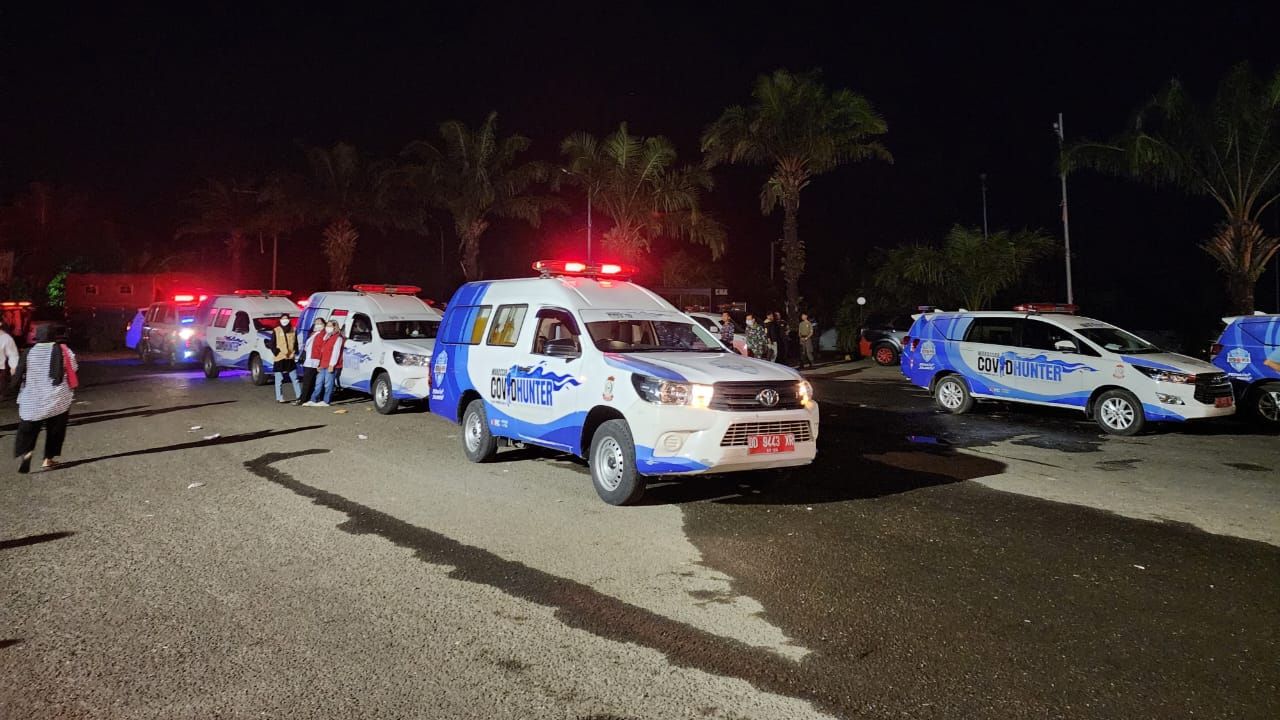 Ambulance Covid Hunter Makassar Recover Dikerahkan Bantu Evakuasi Korban Kebakaran TSM