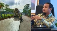 Rekonstruksi Jalan Ruas Burung-burung—Bili-bili Progres Tahap Rabat Beton