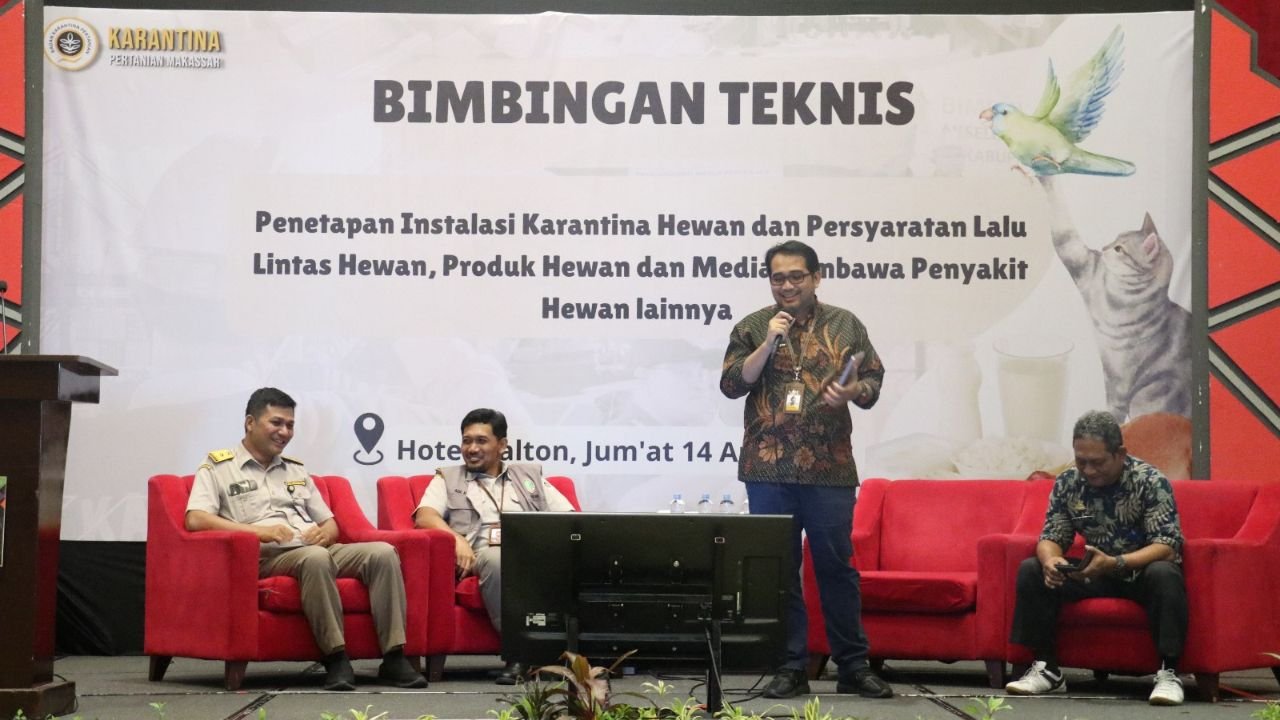 Tingkatkan Awareness Pengguna Jasa, Karantina Makassar Gelar Bimtek