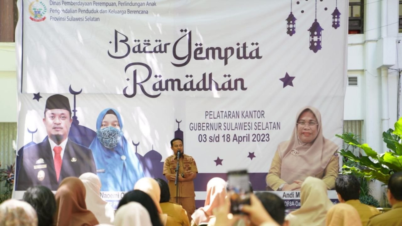 Bazar Ramadhan di Kantor Gubernur, Dorong Perempuan Maju & Mandiri 