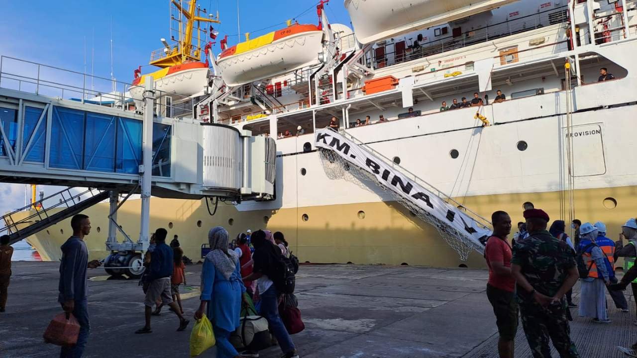 H-9 Mudik Lebaran 1444 H, Arus Penumpang Kapal di Regional 4 Tumbuh 130%