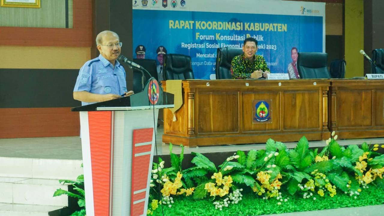 Ini Pesan Iksan di Forum Konsultasi Publik Registrasi Sosial Ekonomi & Sensus Pertanian