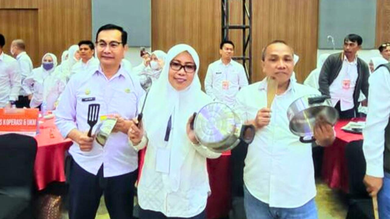 Kadis Pertanahan Makassar Paparkan Realisasi Anggaran 2022 di Rakorsus 2023