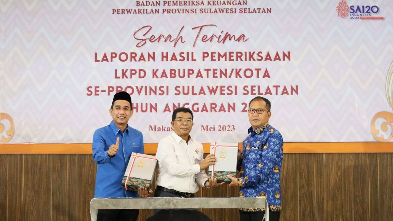 Di Era Kepemimpinan Danny-Fatma Kembali Raih WTP LKPD 2022