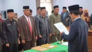 Wabup Selayar Lantik Muzakkir Muin sebagai Staf Ahli