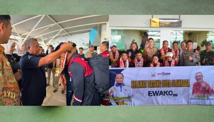 Kadispora Sulsel Jemput 6 Atlet Takraw Peraih 2 Medali Emas, 1 Perak, 3 Perunggu SEA Games Kamboja
