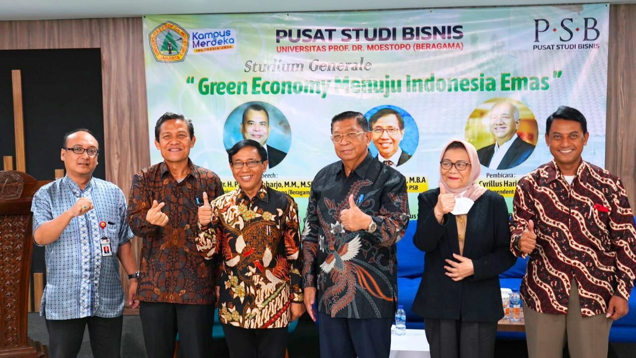 Universitas Moestopo dukung Green Economy menuju Indonesia Emas 2045