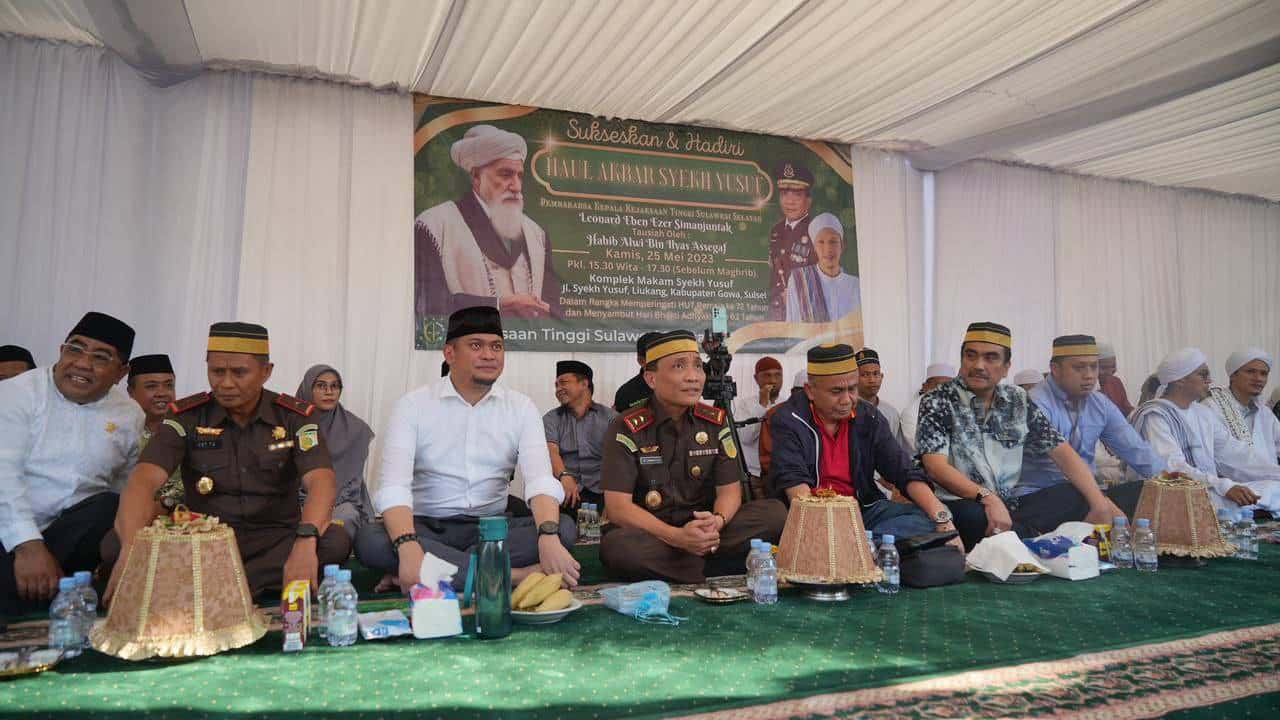 Kajati Sulsel Prakarsai Pelaksanaan Haul Akbar Syekh Yusuf Al-Makassari
