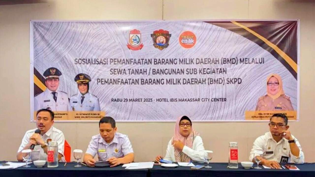 Dinas Pertanahan Kota Makassar Sosialisasikan Pemanfaatan BMD