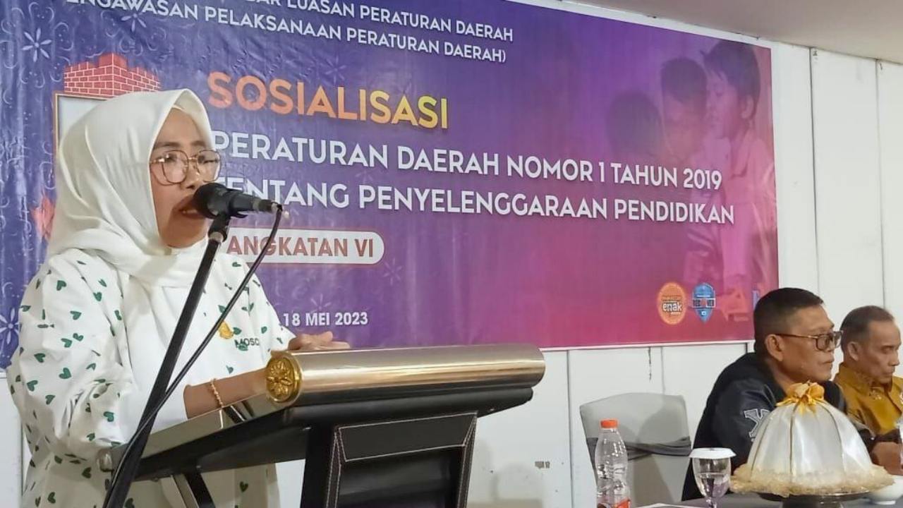 Legislator Hj Kartini Tekankan Pentingnya Pemerataan Pendidikan yang Layak