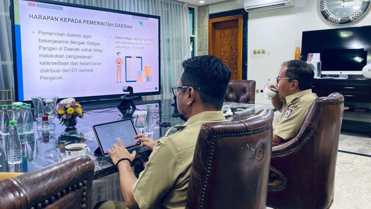 Kadisdag Dampingi Walikota Makassar Rakor Pengendalian Inflasi, Bahas Langkah Antisipasi