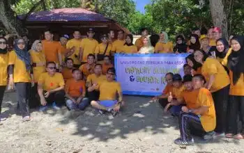 Kampus Negeri UT Makassar Berwisata ke Pulau Dutungan, Menguatkan Silaturahim dan Semangat Maju
