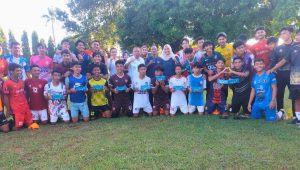 Kadispora Sulsel Semangati Atlet Sepak Bola yang akan Bertanding di Pra PON 2023