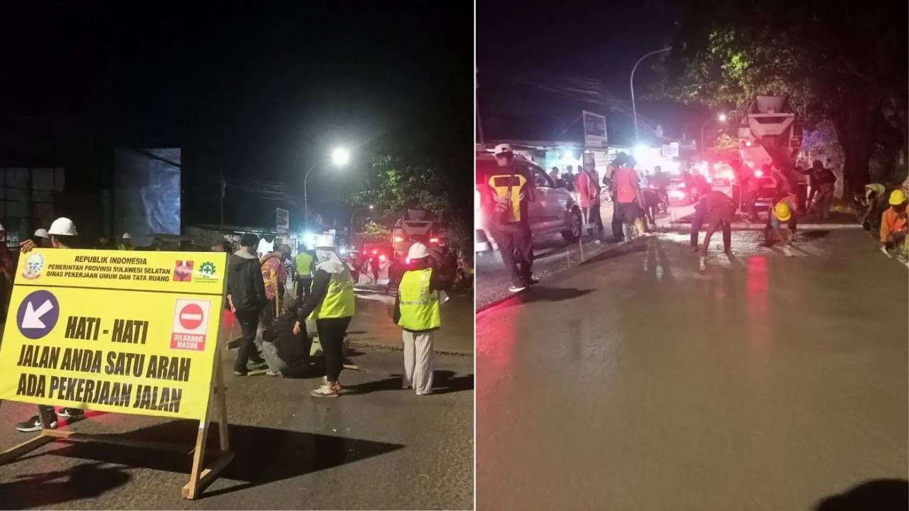 Prioritas Gubernur Andi Sudirman, Pemprov Sulsel Tengah Tangani Ruas Jalan Antang